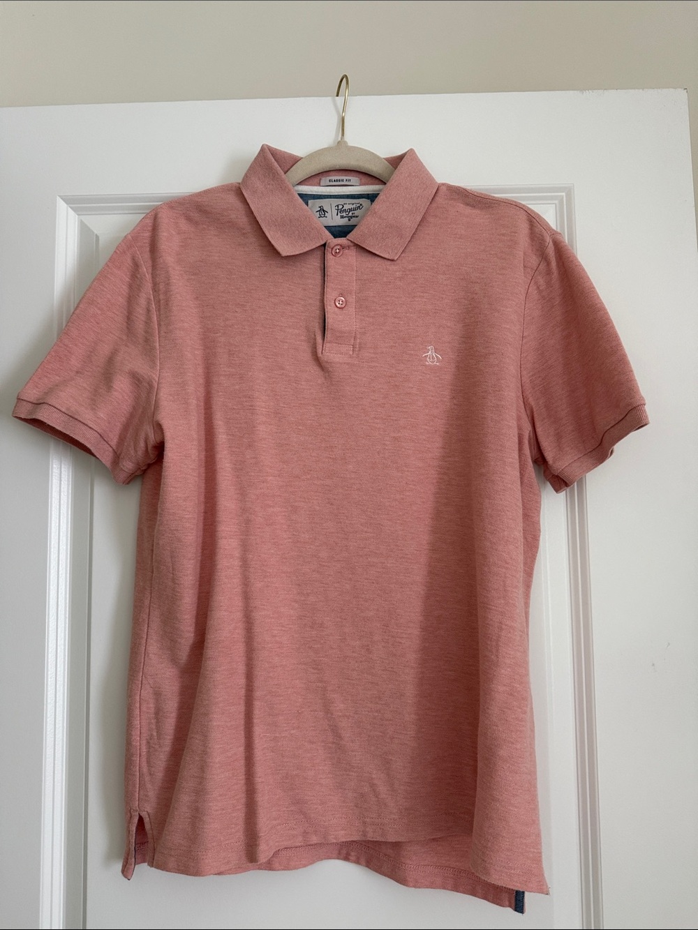Original Penguin Pink Heather Polo Shirt